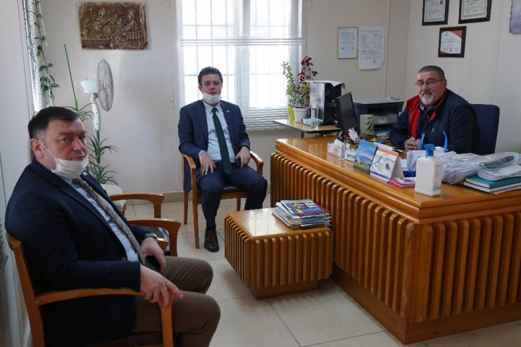 Başkan Sarıkurt, Muhtarları Korona Virüs Çalışmaları İle İlgili Bilgilendirdi