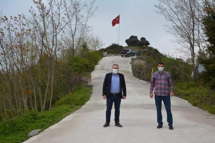 Başkan Erener Ulaşıma Açılan Yolu İnceledi