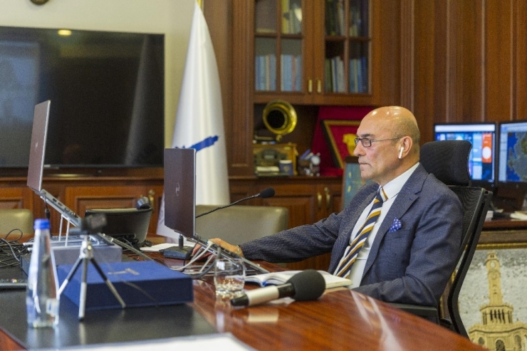 Başkan Soyer Birinci Uluslararası Çevrimiçi Forumu’nda Konuşmacı Oldu