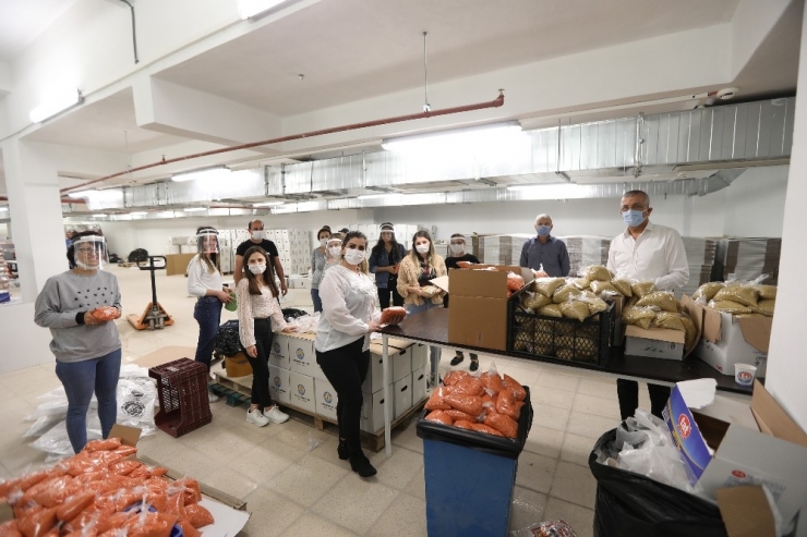 Mezitli Belediyesi Çalışanlarından Gönüllü Seferberlik