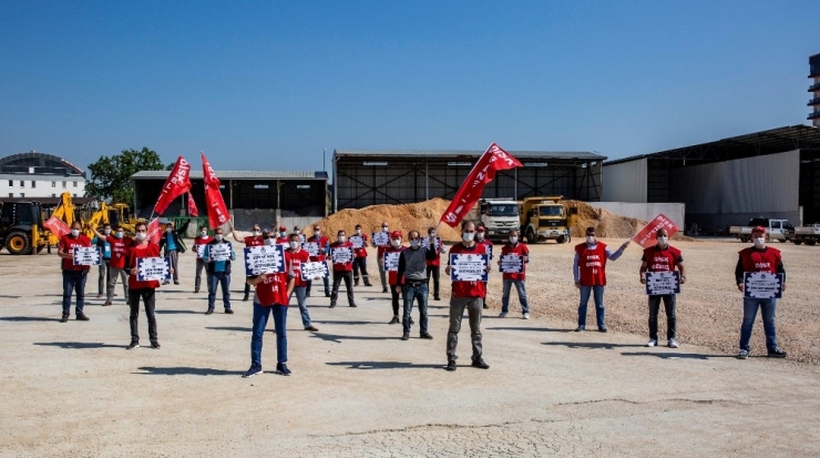 Bursa’da Erken 1 Mayıs Kutlaması