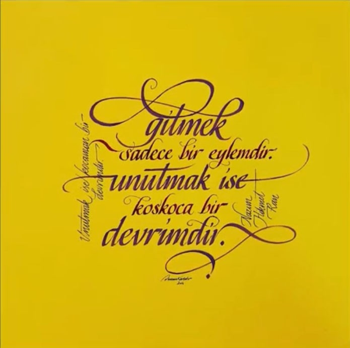 Kaligrafi Sanatına Online Yolculuk