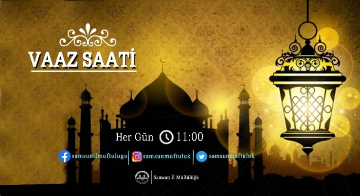 Sosyal Medya Üzerinden Vaaz Yayını