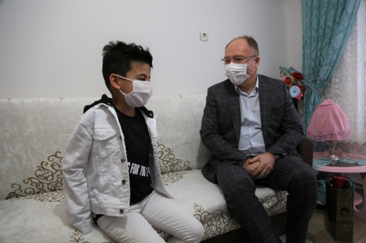 Hilmi Bilgin’den Küçük Haktan’a Sürpriz Ziyaret