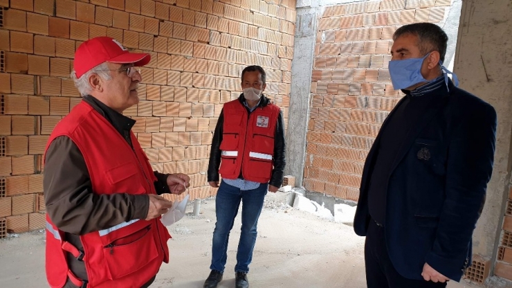 Türk Kızılayı’nın Nazilli’deki İlk Anaokulu Tamamlanıyor