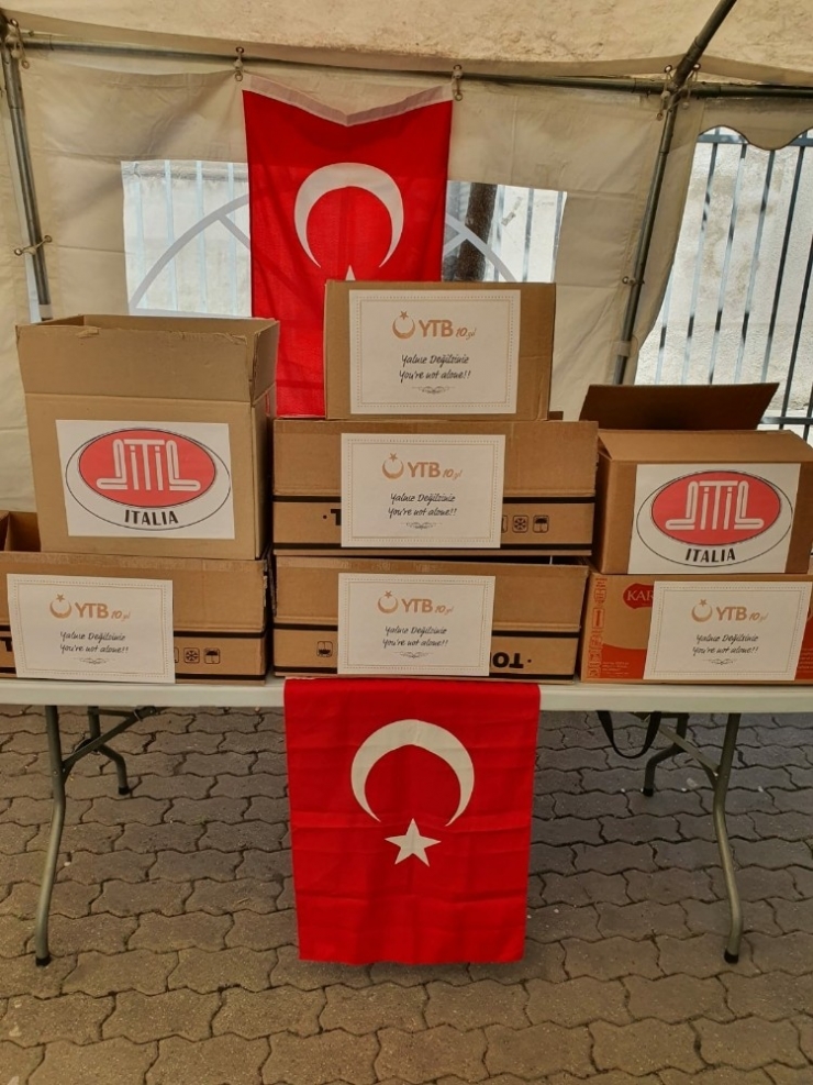Ytb’den İtalya’da İyilik Kervanı Projesine Destek