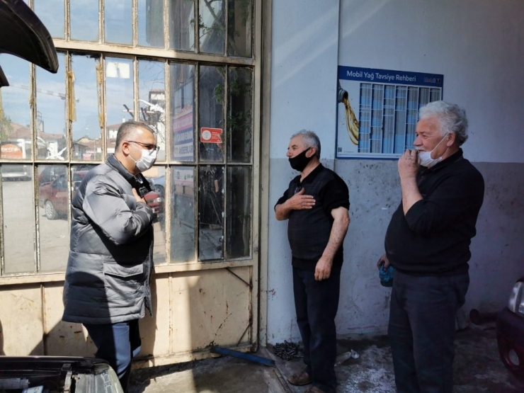 Ahlatcı’dan Sanayi Esnafı İle Bir Araya Geldi