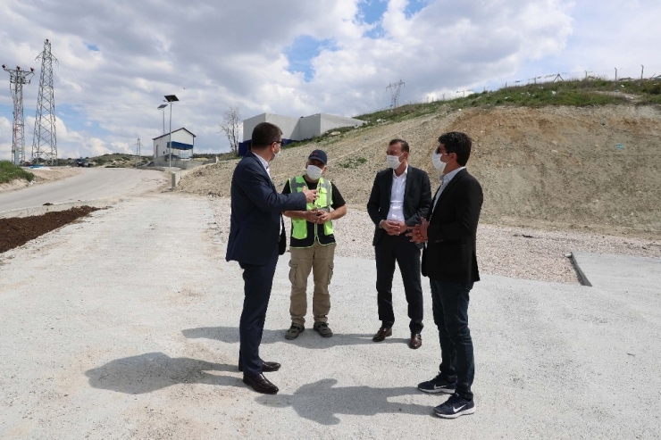 Başkan Ercengiz, Tıbbı Atık Tesislerinde İnceleme Yaptı