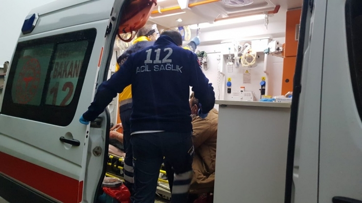 Bahçede İftar Hazırlığı Yaparken Tüp Patladı