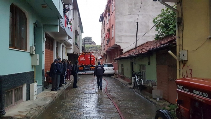 Bahçede İftar Hazırlığı Yaparken Tüp Patladı