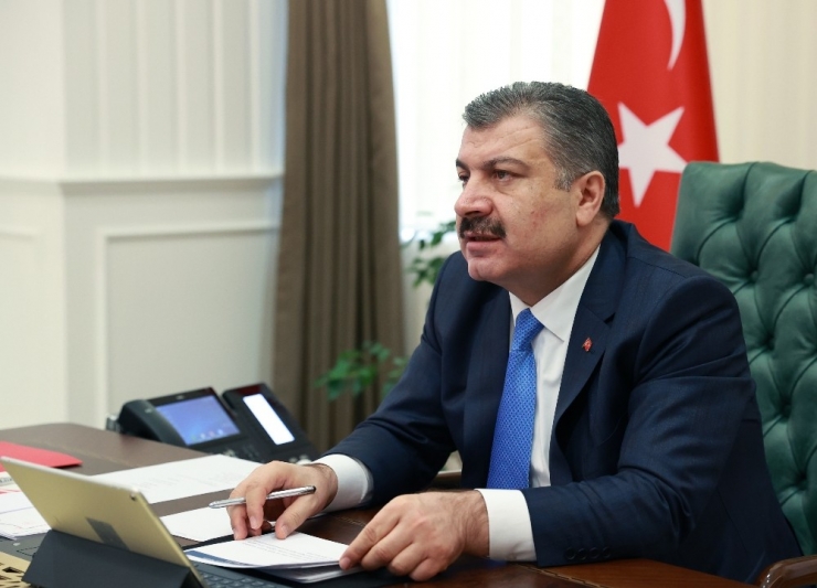 Sağlık Bakanı Koca, Dsö’ye Türkiye’nin Covid-19 Mücadelesini Anlattı