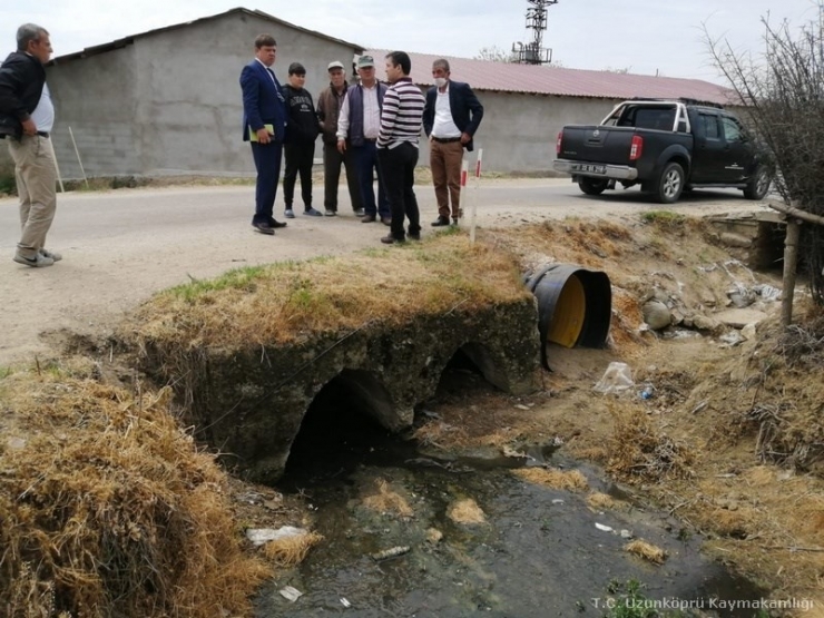 Uzunköprü’de Alt Yapı Çalışmaları Devam Ediyor