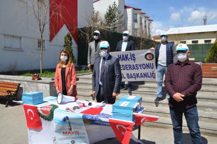 Kars’ta Hak-iş’ten 1 Mayıs Açıklaması