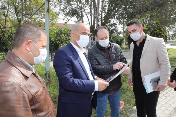 Körfez Belediyesi’nden Barbaros Mahallesi’ne Yaya Üst Geçidi