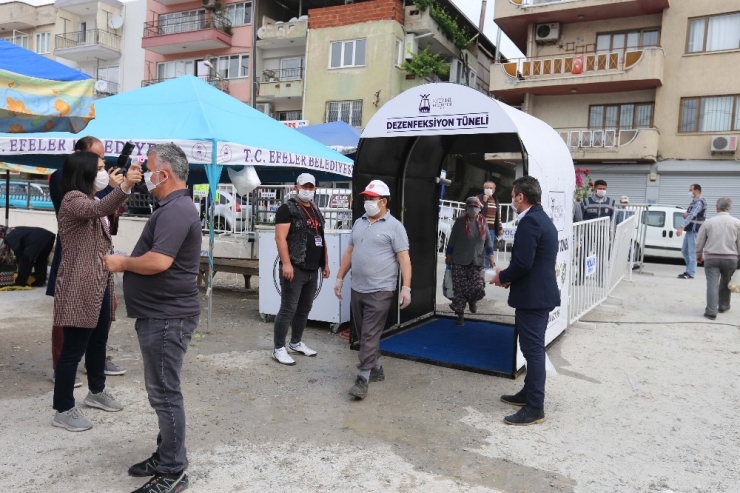 Pazaryerlerinde Korona Virüs Tedbirleri Sürüyor