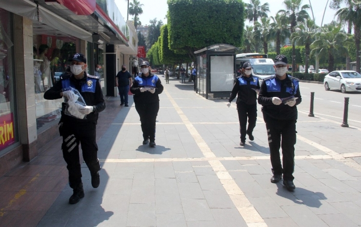Adana Polisi, Virüs Tedbirlerinde Rehavete Karşı Seferber Oldu