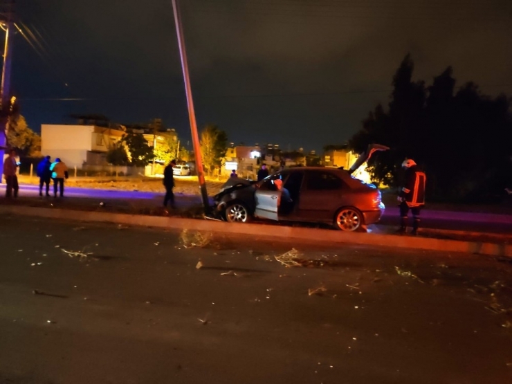 Tarsus’ta Trafik Kazası: 1 Yaralı