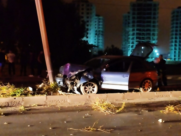 Tarsus’ta Trafik Kazası: 1 Yaralı