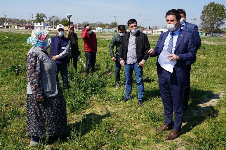 Belediye Başkanı Sarıkurt Çalışmaları İnceledi