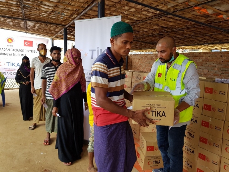 Tika’dan Arakanlı Müslümanlara Covid-19 İle Mücadelelerinde Destek