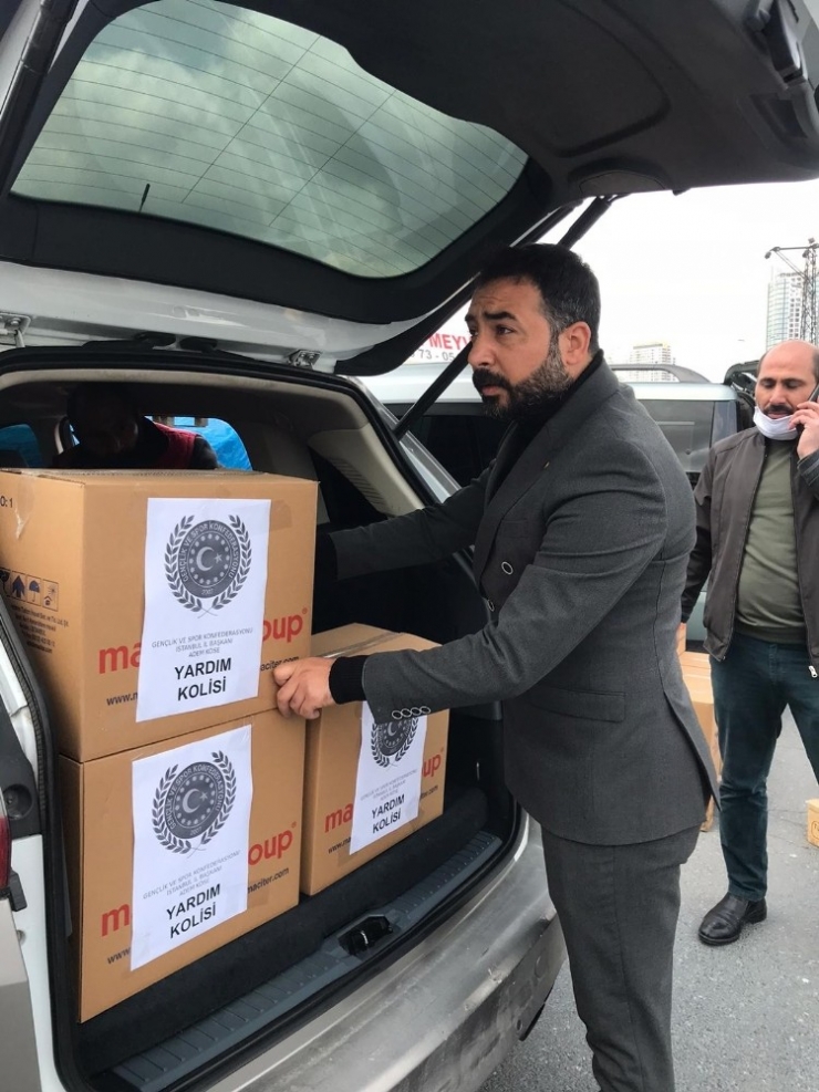 Türkiye Gençlik Ve Spor Konfederasyonu’ndan 5 Bin Aileye Gıda Yardımı