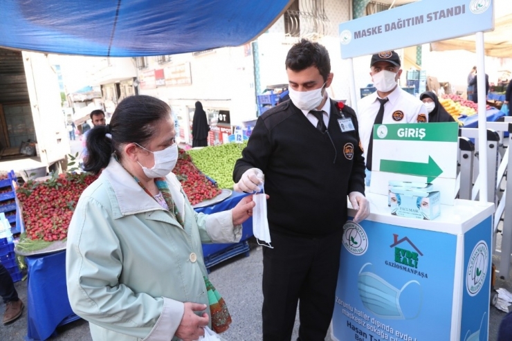 Gaziosmanpaşa Zabıtasından Pazar Denetimi