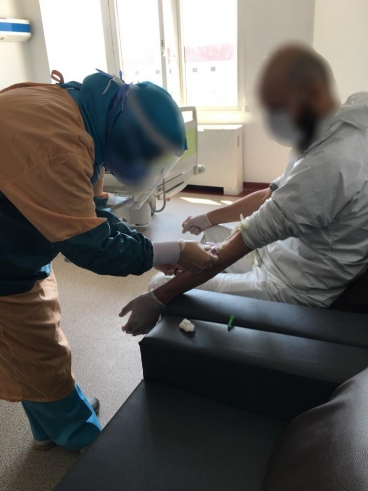Adü’de ‘İmmün Plazma` Tedavisi Başladı
