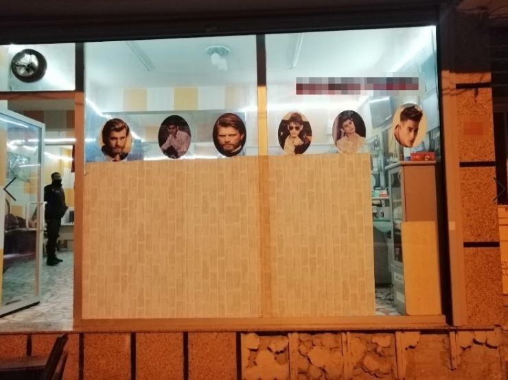 Kaçak Saç Tıraşına Bekçi Baskını