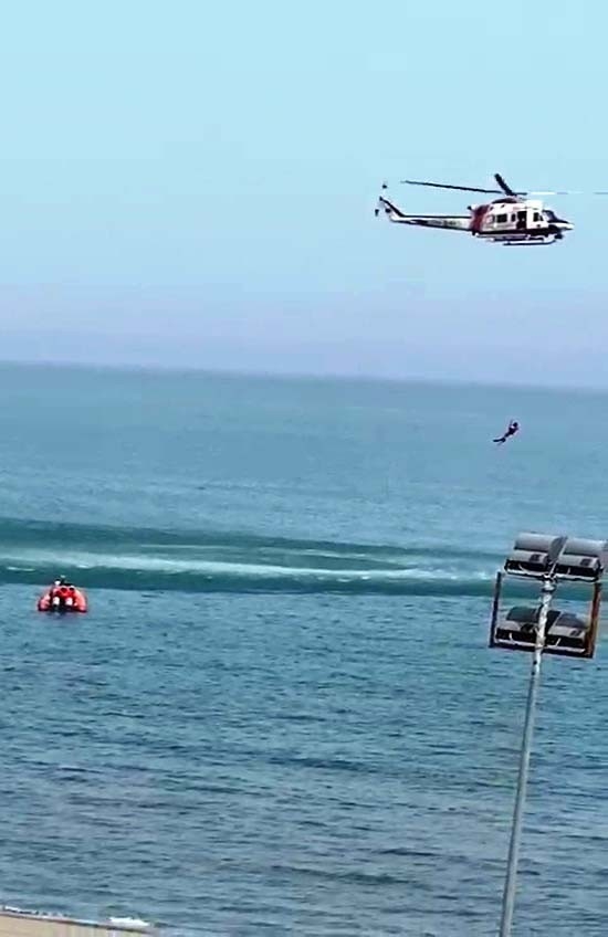 Samsun’da Sahil Güvenlikten Nefes Kesen Tatbikat