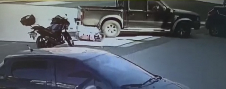 İki Gün Önce Aldığı Motosikleti Hurdaya Döndü