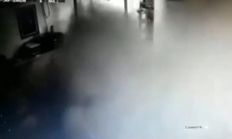 Tadilat Sırasında Bir Anda Tavan Çöktü, Ne Olduğunu Bile Anlayamadı