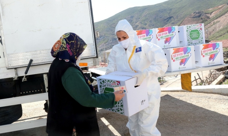 Çankaya’dan Köylere Ramazan Kolisi