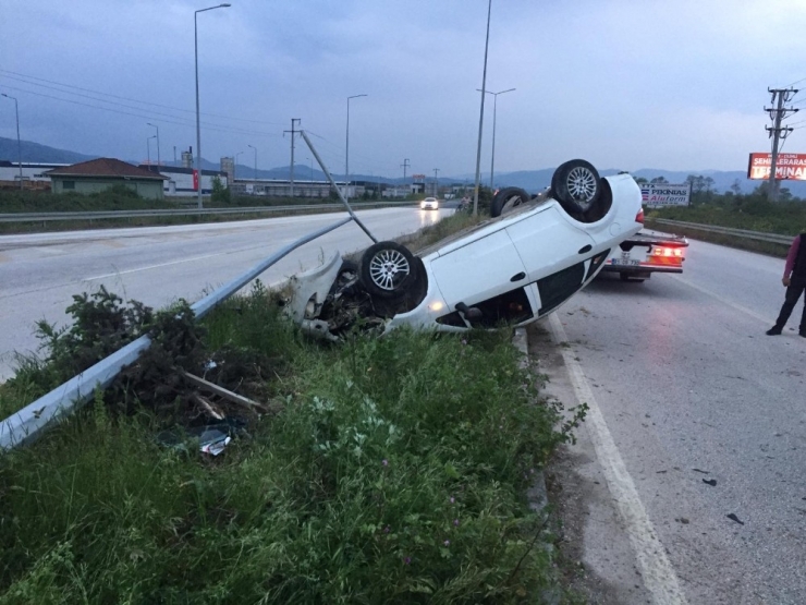 Takla Atan Aracın Sürücüsü Kayıplara Karıştı