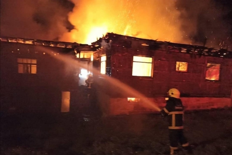 Fatsa’da Ev Yangını