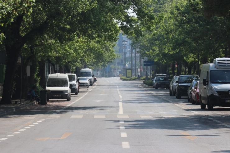 Kocaeli’de Boş Kalan Sokaklar Kuş Sesleri İle Yankılandı