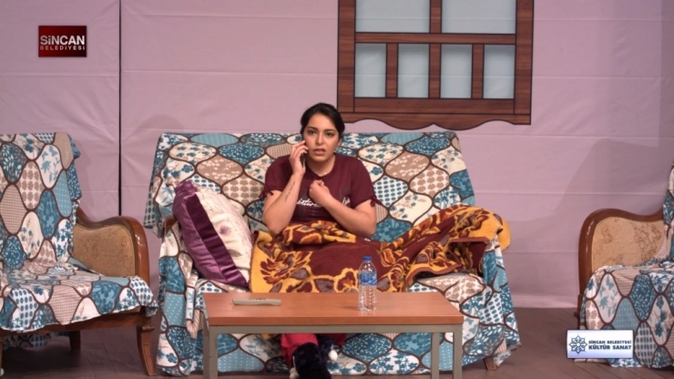 Sincan Belediyesi Tiyatro Perdesini Dijital Ortamda Araladı