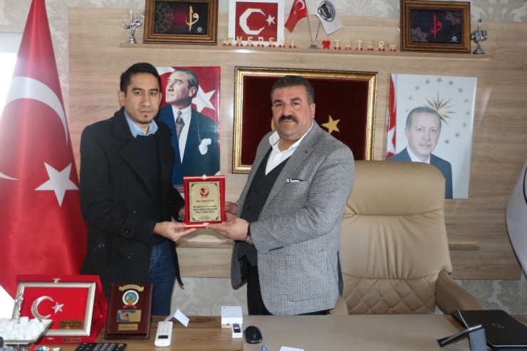 Talasemi Derneğinden Başkan Tatar’a Teşekkür Plaketi