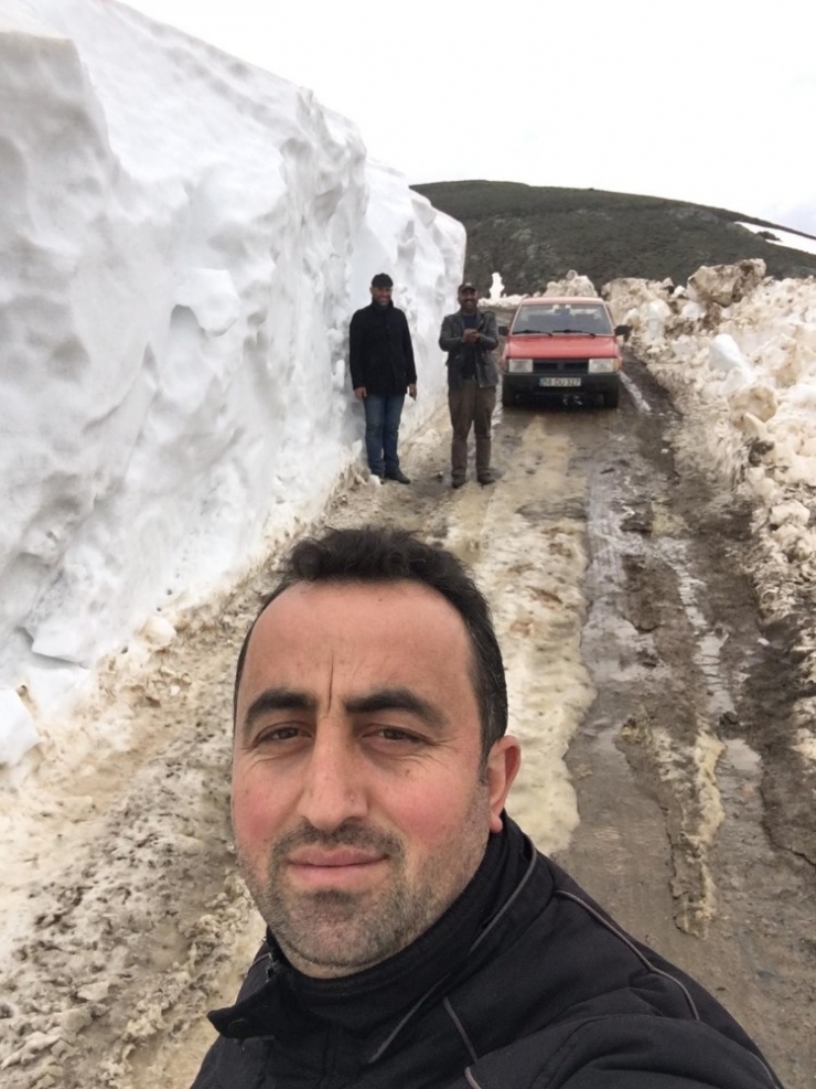 Mayıs Ayında 2.5 Metre Kar