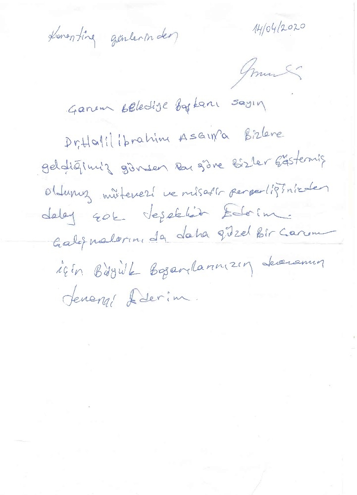 Karantinanın Ardından “Helallik İstenen” Duygusal Mektuplar Kaldı