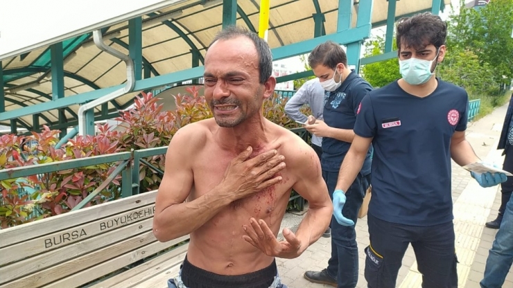 Kısıtlama Sebebiyle Parklarda Yatıp Kalkıyordu...kendini Bıçaklayıp 7.kez Ölmek İstedi