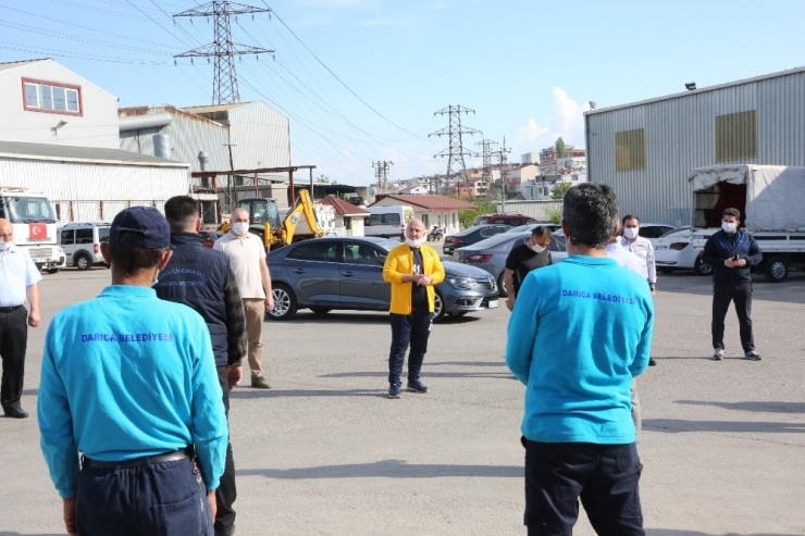Başkan Bıyık, 1 Mayıs’ta İşçileri Unutmadı