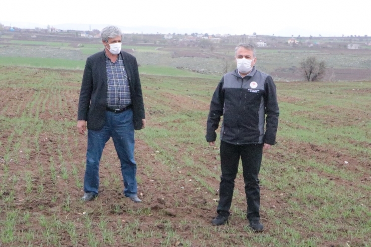 Şahin, “Ekilmedik Bir Karış Boş Yer Bırakmayıncaya Kadar Çalışacağız”
