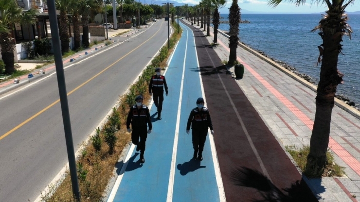 Denetimler Havadan Görüntülendi