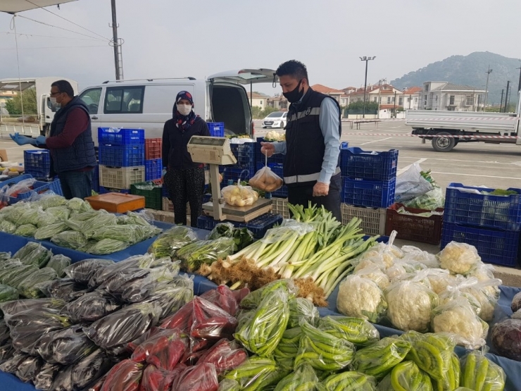 Ortaca’da Alışveriş İçin Güvenli Ortam Oluşturuldu