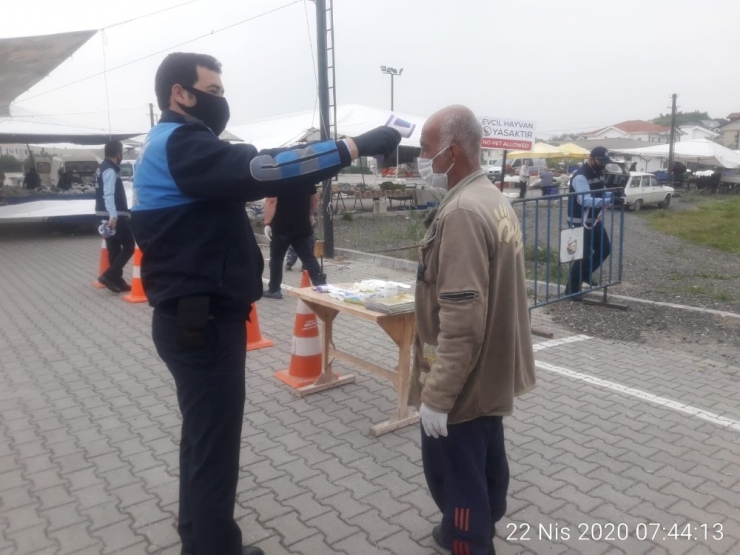 Ortaca’da Alışveriş İçin Güvenli Ortam Oluşturuldu