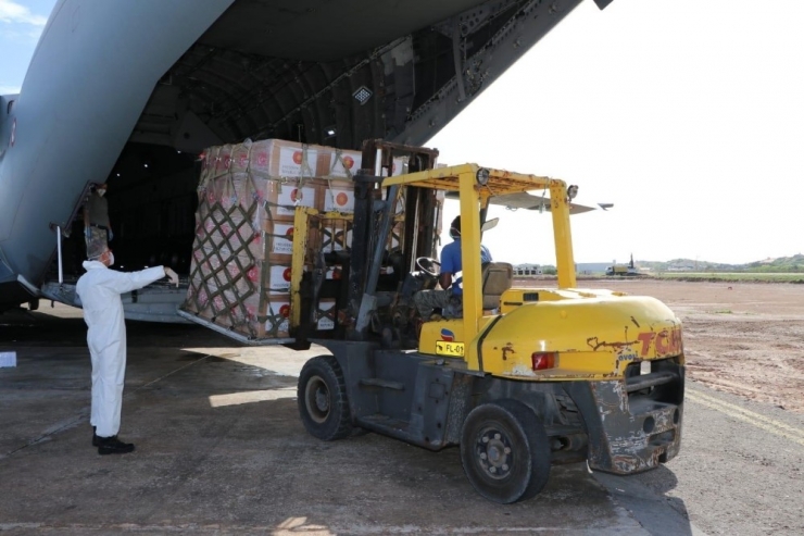 Türkiye’nin Tıbbi Yardım Malzemesi Desteği Somali’ye Ulaştı