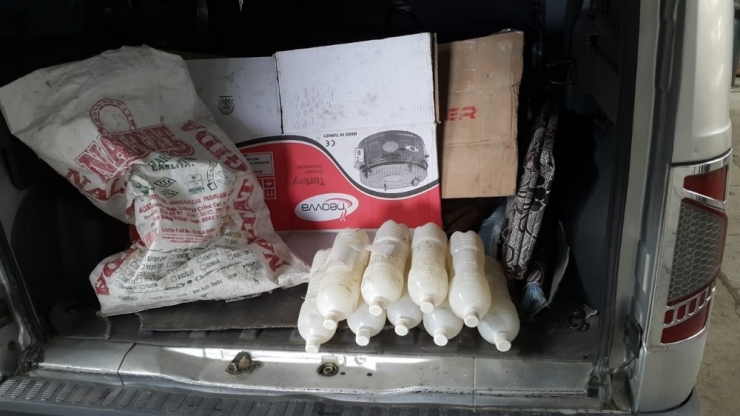 Van’da Pet Şişe İçerisinde 14 Kilo 800 Gram Likit Metamfetamin Ele Geçirildi