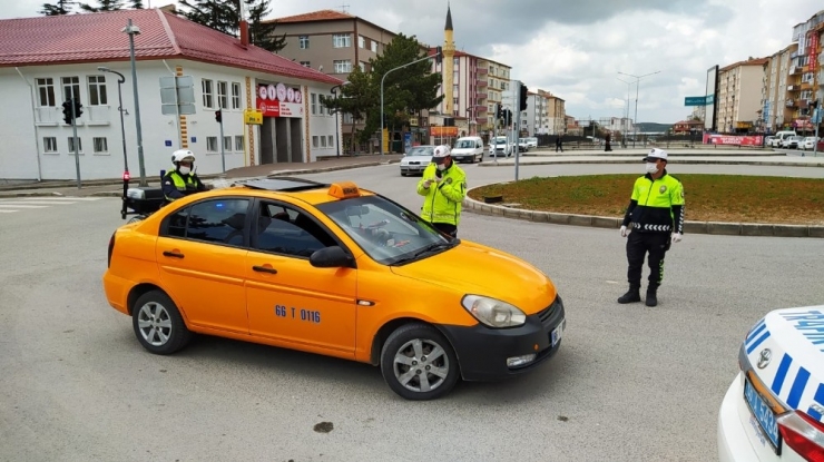 Yozgat’ta Toplu Taşıma Araçlarında Korona Virüs Denetimi Yapıldı