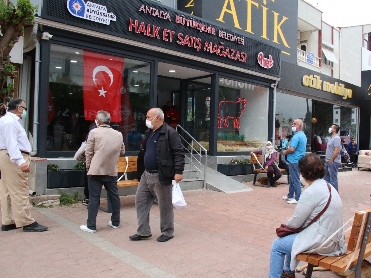 Halk Et Kepez’de 4 Ayda 68 Bin Kilo Et Satıldı