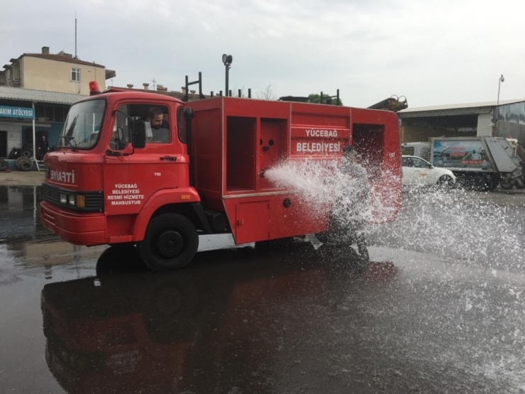 Çürümeye Terk Edilen İtfaiye Aracı Onarılarak Yücebağ Beldesine Hibe Edildi